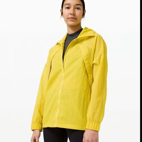 Lululemon Clear Intention Jacket Soleil Size 8